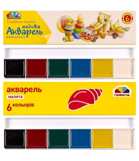 Акварель 6 кольорів...