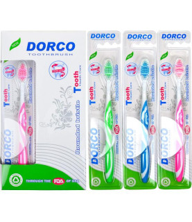 Зубні щітки "Dorco" 18,5 см...