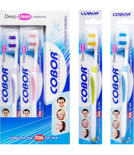 Зубні щітки "Cobor" 19см Е-923