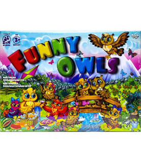 Настільна гра "Funny Owls"...