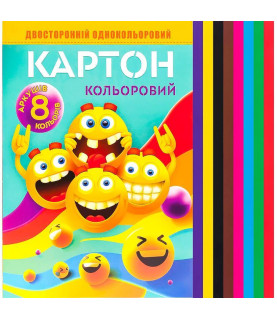 Кольоровий картон А4...