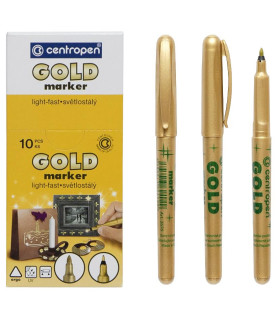 Маркер золотий 2670/12-gold...