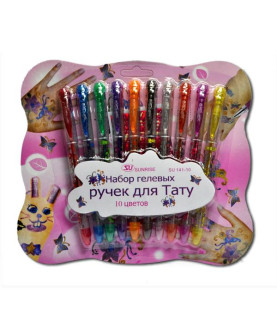 Набір ручок "tattoo" 10...