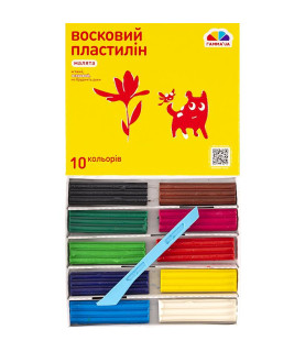 Пластилін восковий "Малята"...