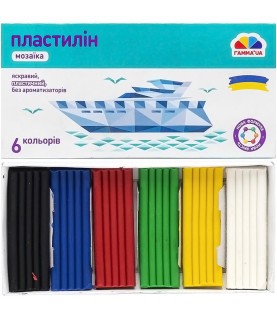 Пластилін "Мозаїка" 6...