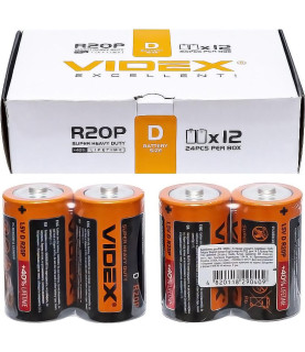 Батарейка Videx R2OP/D 2pcs...