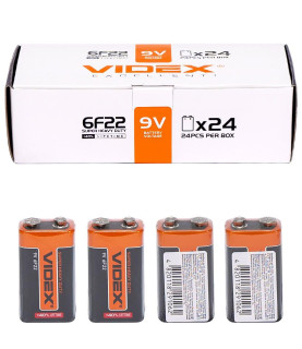 Батарейка Videx сольова 9V...