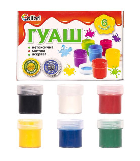 Гуаш "Яскраві плями" 6...