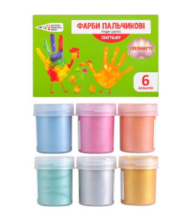 Фарби пальчикові 6 кольорів...